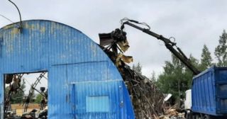 Демонтаж ангара Лобня, цена от 2908 руб.