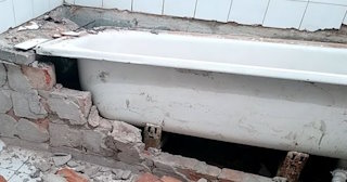 Демонтаж ванной комнаты в Лобне - стоимость работ от 817 руб. | Сварной-Лбн